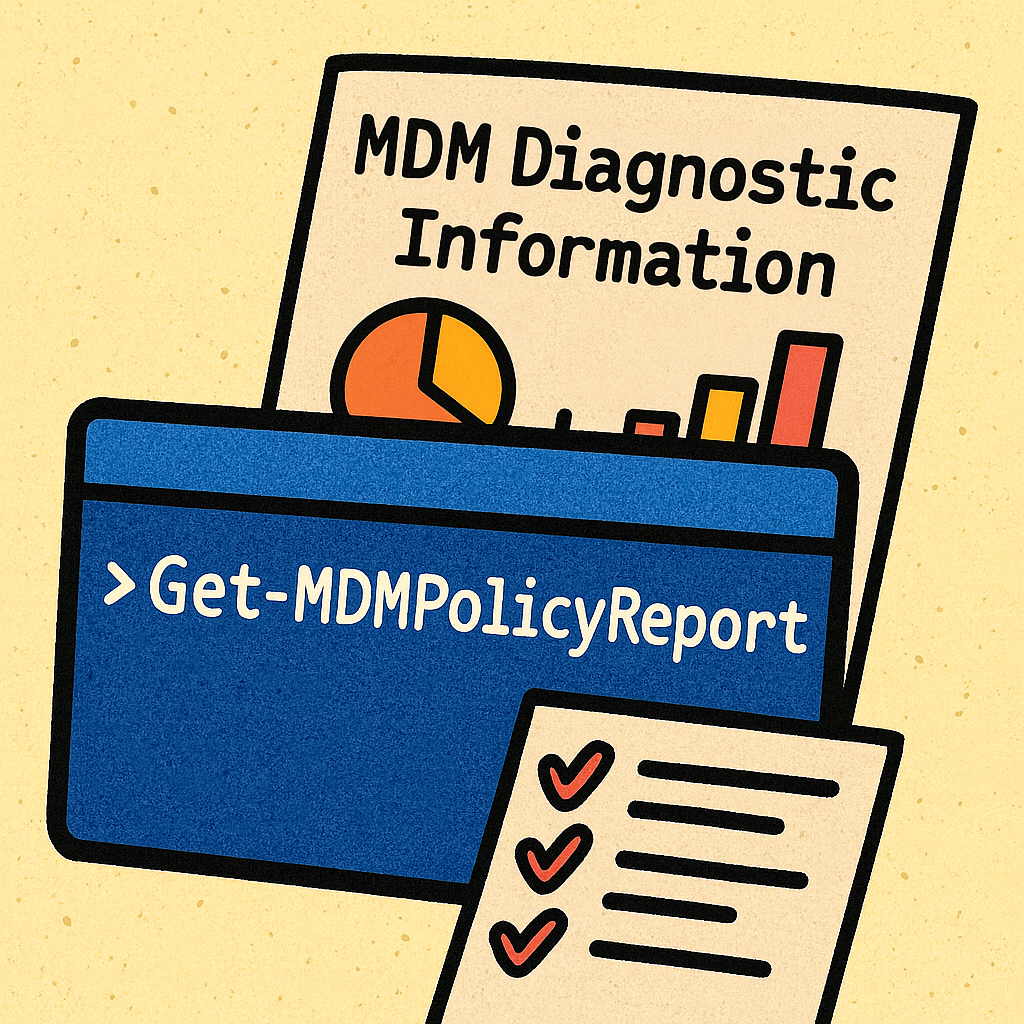 IntuneDebut Get-MDMPolicyReport